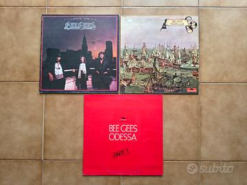 3 Lp BEE GEES dischi vinile musica 33 giri