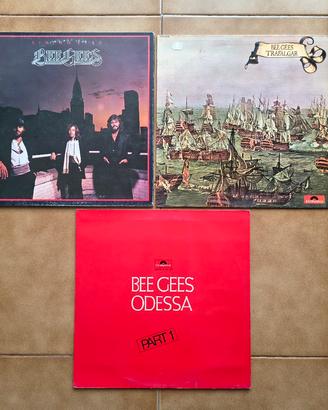 3 Lp BEE GEES dischi vinile musica 33 giri