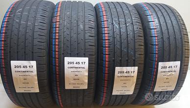 4 GOMME 205 45 17 CONTINENTAL BR2255