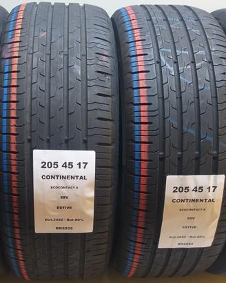 4 GOMME 205 45 17 CONTINENTAL BR2255
