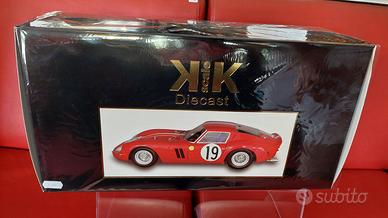 Diecast KK Ferrari 250 GTO - Red#19 Scale 1/12