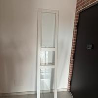 Ante Arimadio Pax Ikea vetro e vetro satinato