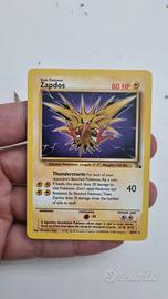 carta pokemon Zapdos 30/62 Fossil