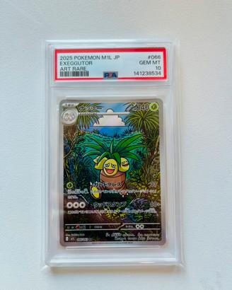 Carta pokemon Exeggutor PSA 10