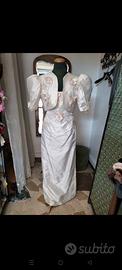abito da sposa vintage sartoriale 