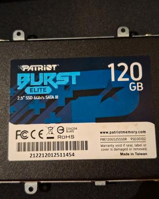 Hard Disk Interno SSD 120 GB