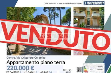 Ampio Bilocale a 100 Metri dal Mare con Posto Auto