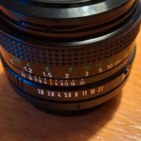 Canon obiettivo 50 mm.