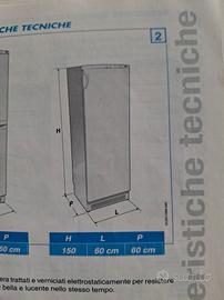 Congelatore Freezer verticale 