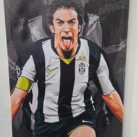 Tela quadro Alessandro Del Piero Juventus