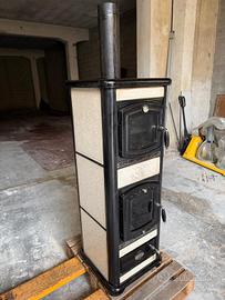 STUFA LEGNA SIDEROS MOD. "TIFFANY"