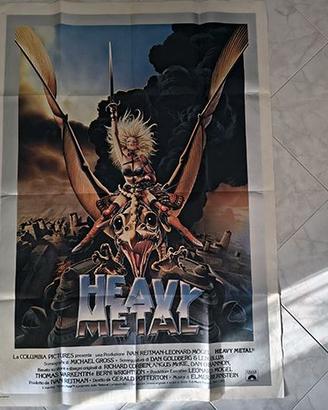 Manifesto Heavy Metal (1981) - Locandina Cinema