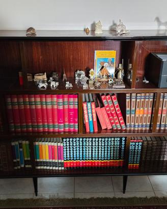 libreria vìntage anni 60 - 70
