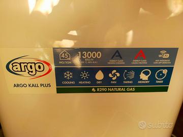 ARGO CLIMATIZZATORE PORTATILE 13000 BTU WIFI