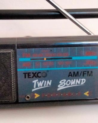 Radio Texco Twin Sound 3005 - DA RIPARARE 