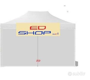 Gazebo pieghevole 3x4,5 + 4 pareti