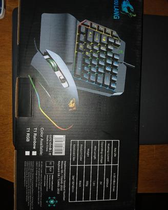 mouse e tastiera gaming 