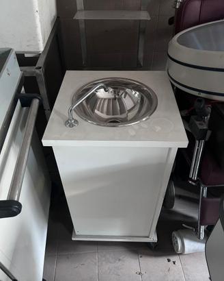 Lavello Autonomo Portatile con Comando a Pedale –