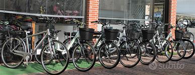 BICI ELETTRICHE NUOVE DONNA E UOMO