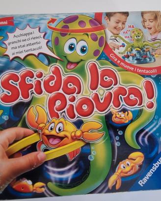 Sfida la piovra - gioco in scatola da 4 anni in su