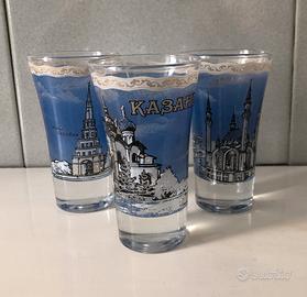 3 bicchieri di "Kazan" da 50 ml