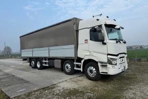 RENAULT 470 8x2 Euro 6 cassone centinato