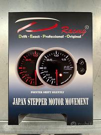 Depo Racing manometro pressione turbo dual wiew