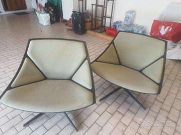 Coppia Poltrone Fritz Hansen Space Chair jl10