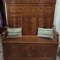 Cassapanca Liberty in noce