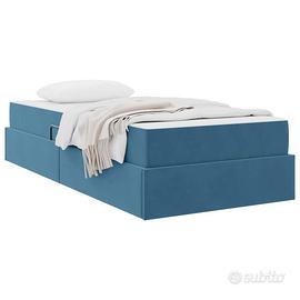 Letto singolo contenitore + materasso NUOVISSIMO