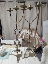 Coppia candelabri