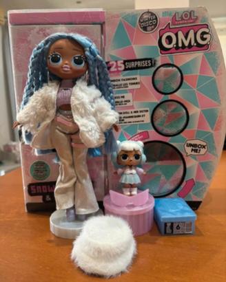 LOL OMG winter disco snowlicious + snow angel