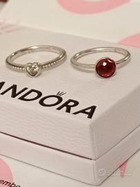 Pandora set di 2 anelli 
