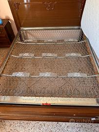 Rete mattimoniale ortopedica e 2 materassi singoli