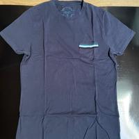 T-shirt Liu Jo Uomo M Blu taschino