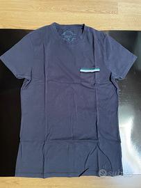 T-shirt Liu Jo Uomo M Blu taschino