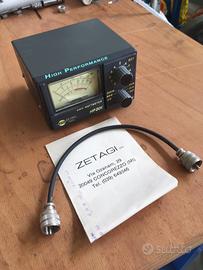 Rosmetro e Wattmetro Zetagi HP 201