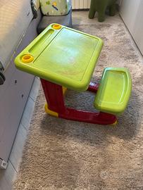 Tavolino banco per bambini