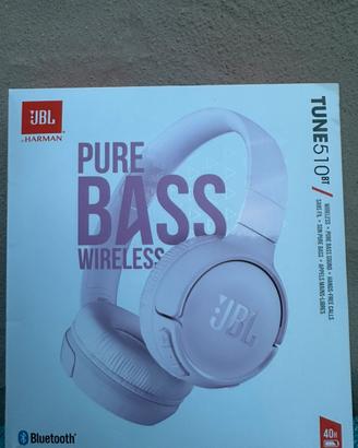 JBL Tune 510BT – Cuffie Bluetooth nuove, mai usate