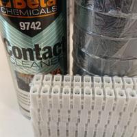 MAT.ELETTRICO morsetti,nastro,pulisci contatti