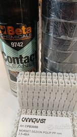 MAT.ELETTRICO morsetti,nastro,pulisci contatti