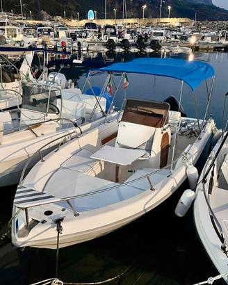 Open 21 6,4m mercury pro 40/70 timoneria idraulica