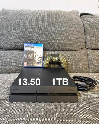PS4 fat CUH-1216B 1TB 13.50