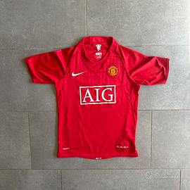 Maglia Manchester united 2007/2008 nike da bambino