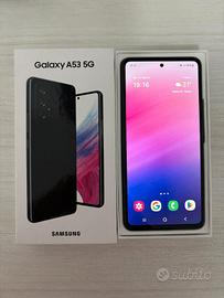 SAMSUNG A53 5G 128GB NERO + CAVO TIPO C ORIGINALE