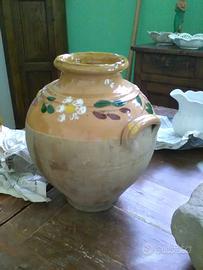 Vaso in terracotta smaltato