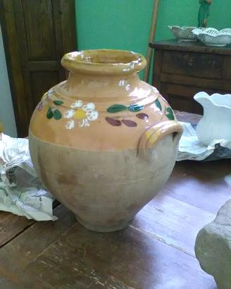 Vaso in terracotta smaltato