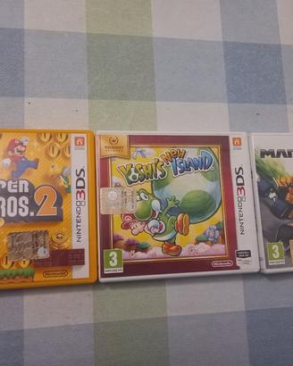 lotto 3 giochi nintendo 3ds Mario e Yoshi’s 