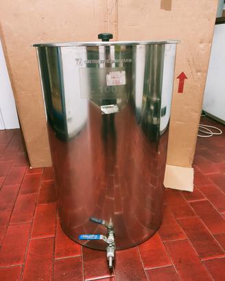 fermentatore per birra inox 100 litri
