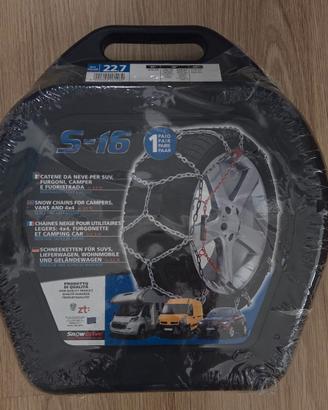 Catene neve Camper Van Furgone Suv S-16
